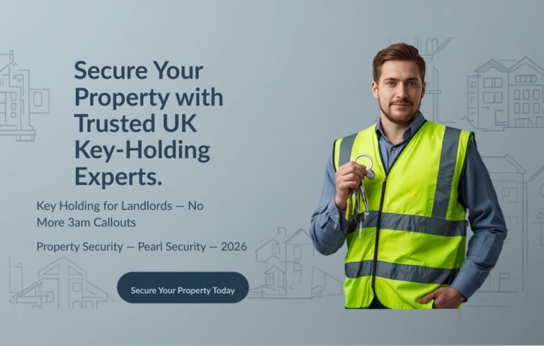 Key holding for landlords UK — Pearl Security professional property security Sheffield South Yorkshire commercial residential 2026
